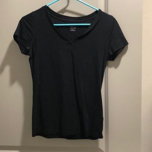 Black V-Neck T-Shirt